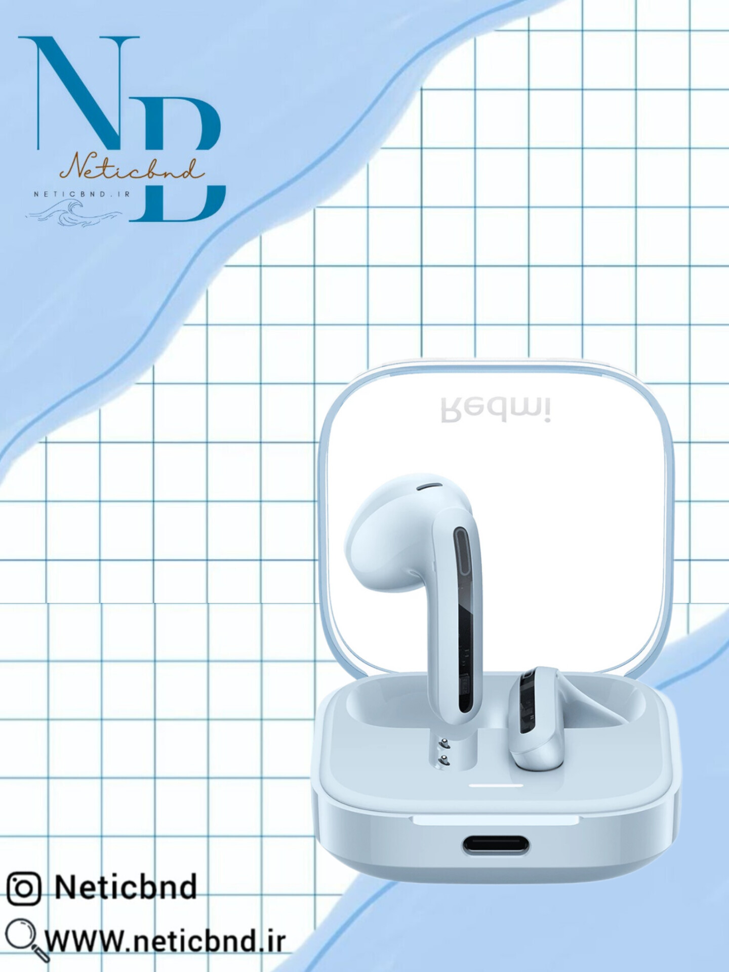 InShot_20250916_001015432 ایرپاد شیائومی Redmi Buds 6 Active - تصویر 1