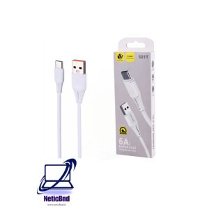 کابل تایپ سی SASATHREE  مدل S01T