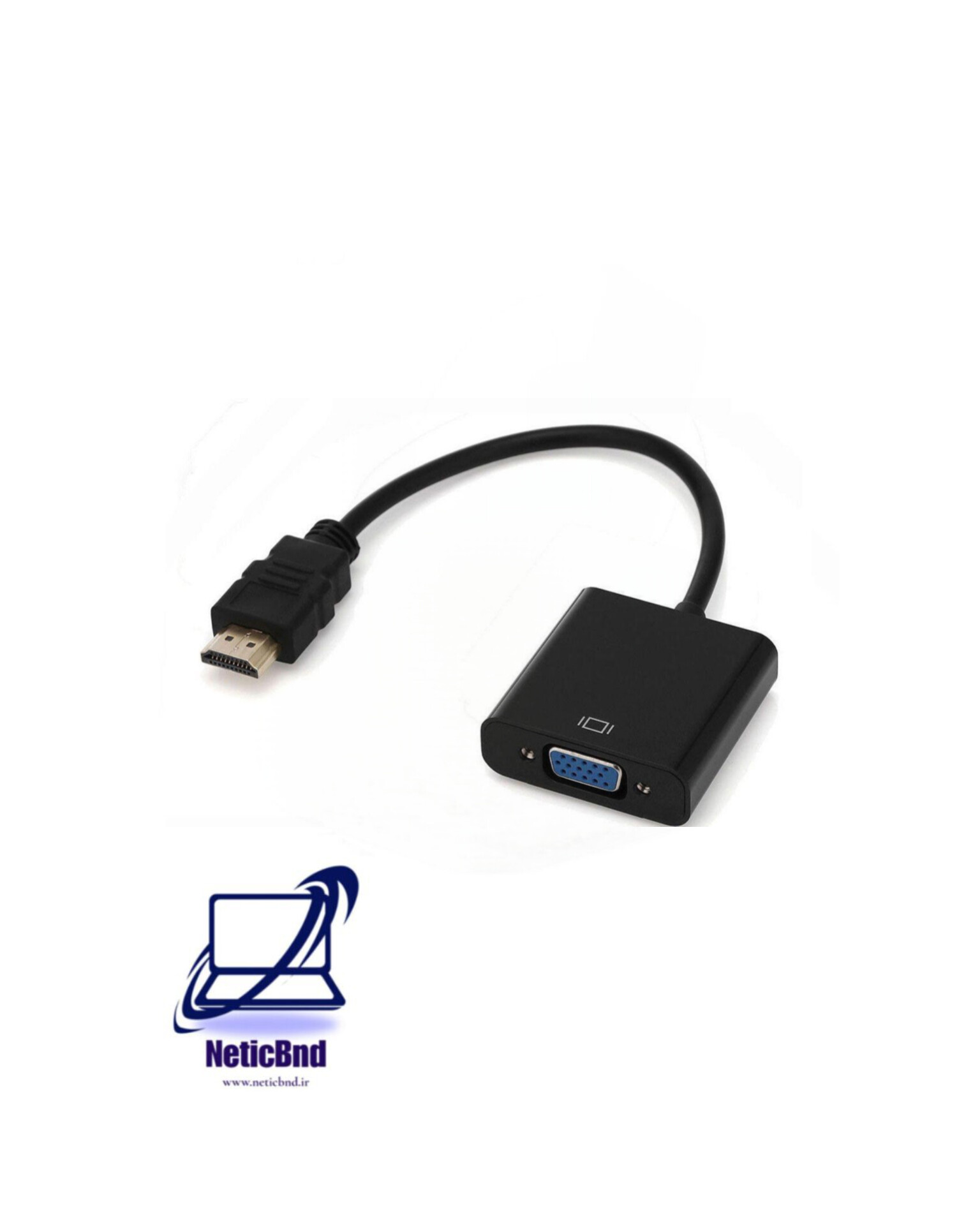 InShot_20260808_105532102 تبدیل HDMI به VGA ( کابل صدا ) - تصویر 1