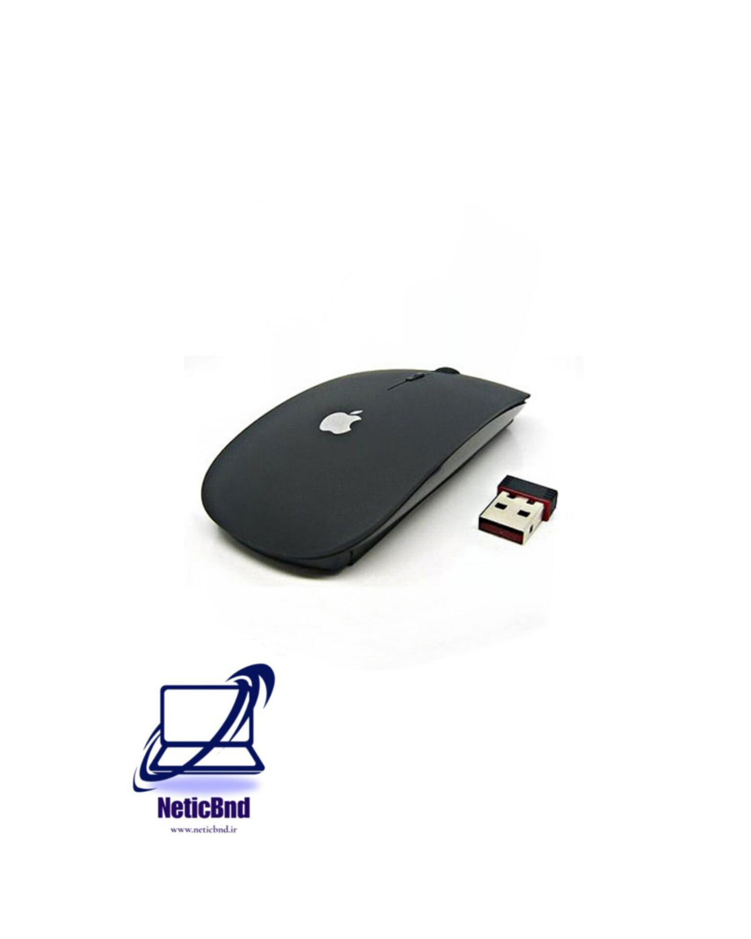 InShot_20260815_111037295 موس وایرلس طرح اپل - تصویر 1